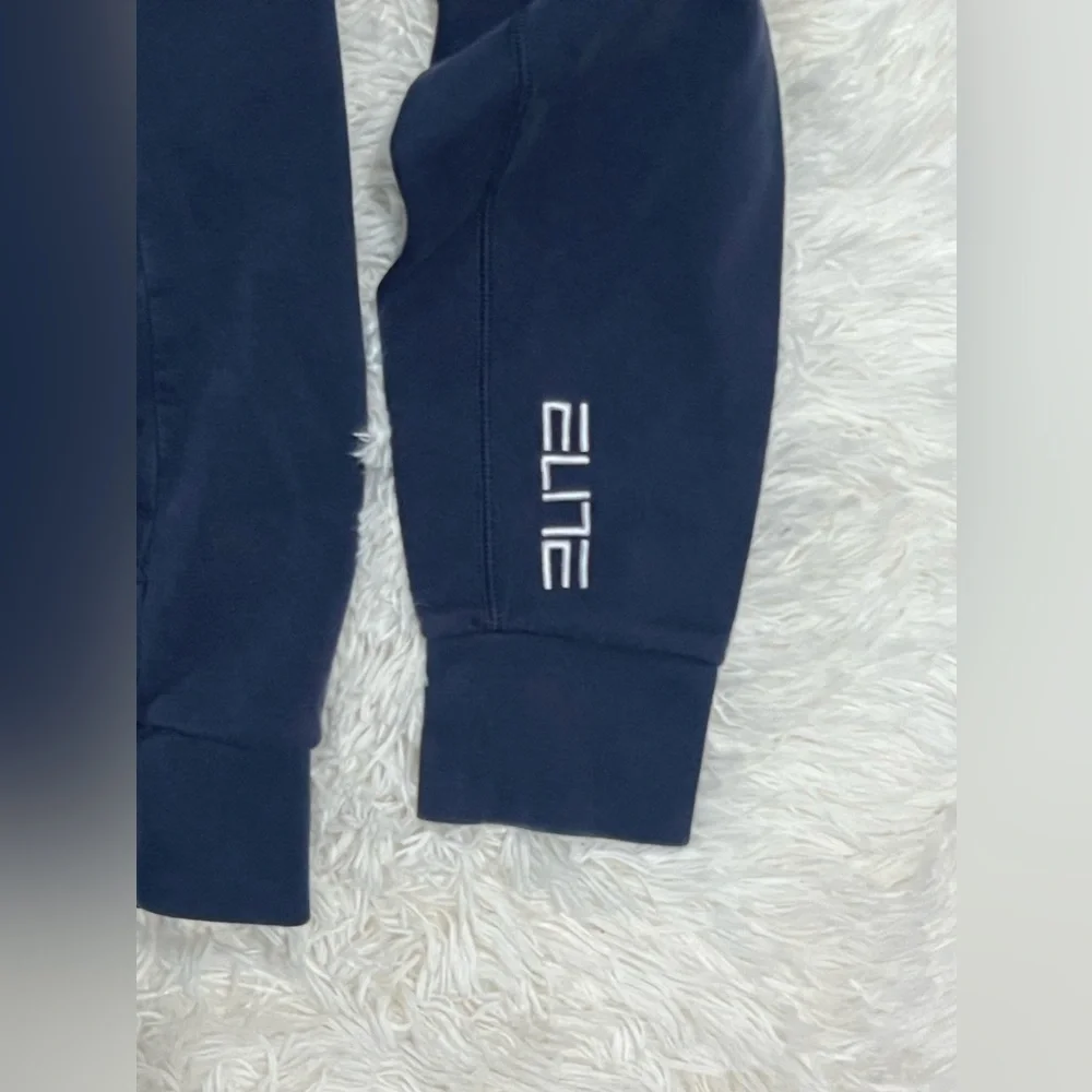 Jordan Elite Georgetown Hoyas Hoodie Navy Blue Men’s Large Basketball Pullover